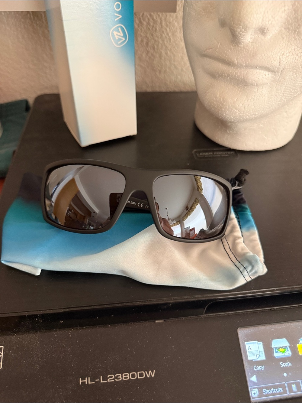 Von Zipper suplex new sunglasses rose lens/ flas silver mirror